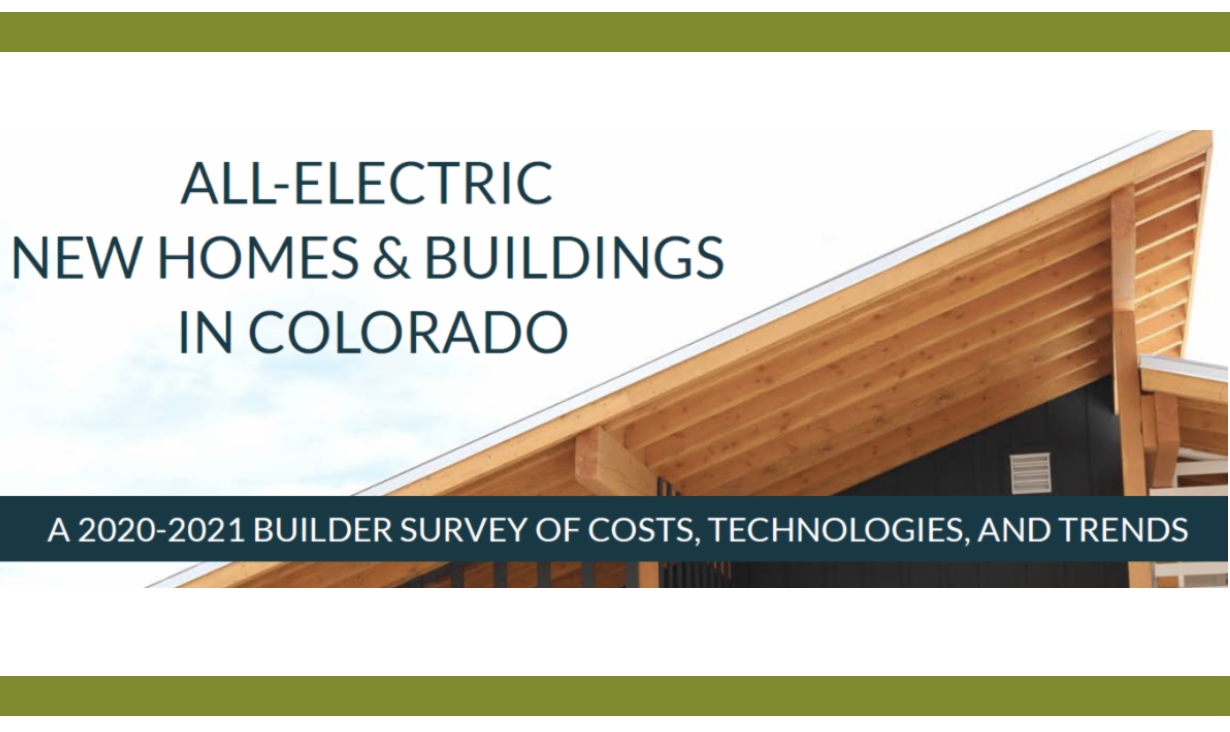 All-Electric New Homes & Buildings in Colorado